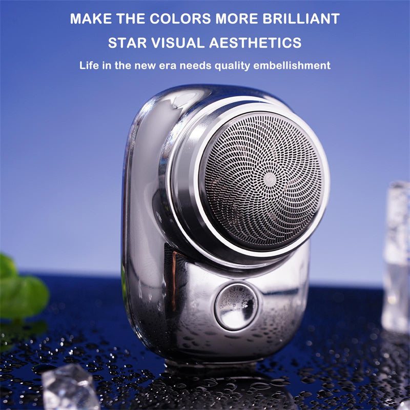Mini Face Shavers Rechargeable USB Electric Shaver Wet & Dry Painless Small Size Machine Shaving For Men