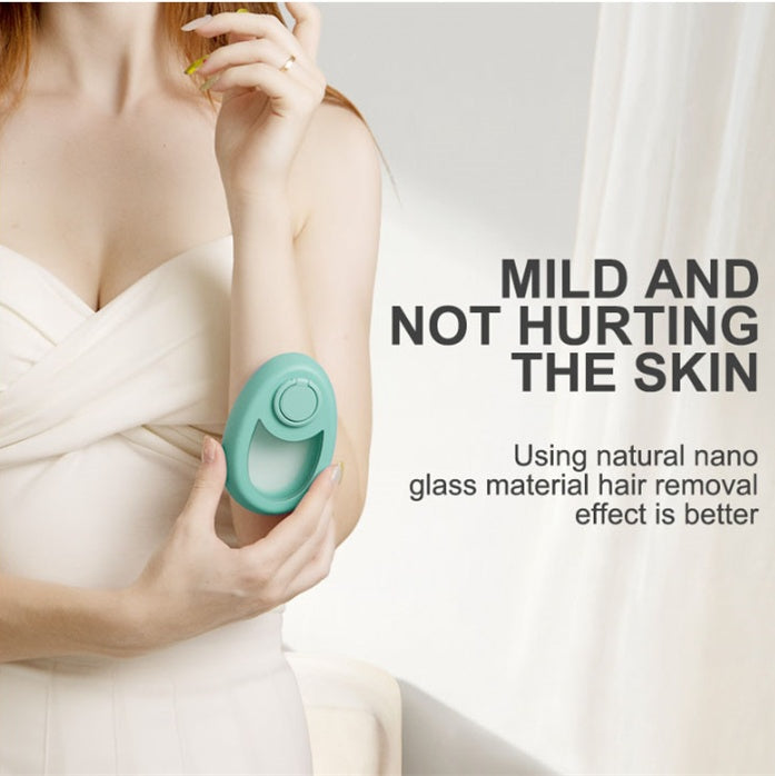 Crystal Hair Removal Magic  for Women And Men Physical Exfoliating Tool Painless Hair Eraser Removal Tool For Legs Back Arms