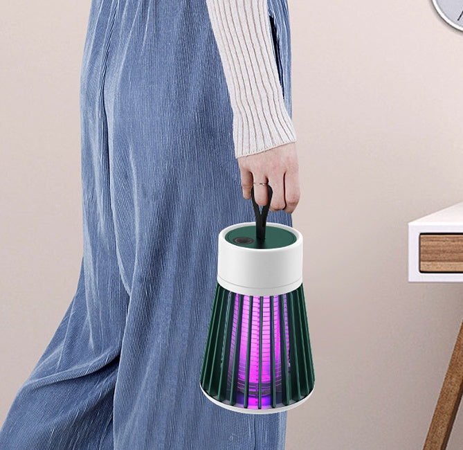Electric-Shock Physical Mosquito Killer Light Purple Light Mosquito Trap