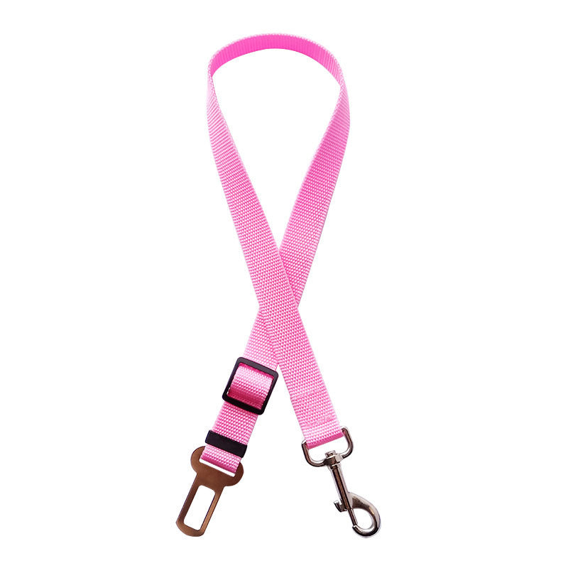 Adjustable Pet Cat Dog Car Seat Belt Pet Dog Harness Lead Clip Safety Lever