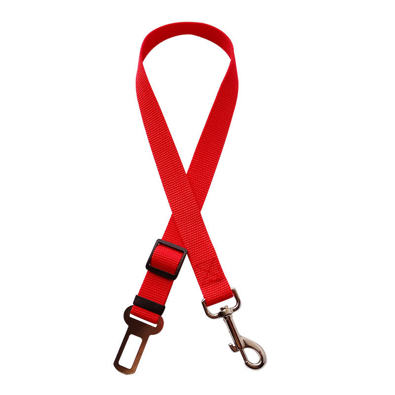 Adjustable Pet Cat Dog Car Seat Belt Pet Dog Harness Lead Clip Safety Lever