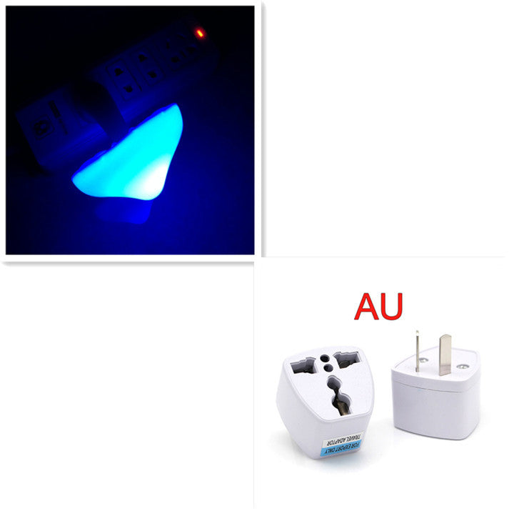 LED Night Light Mushroom Wall Socket Lamp Plug