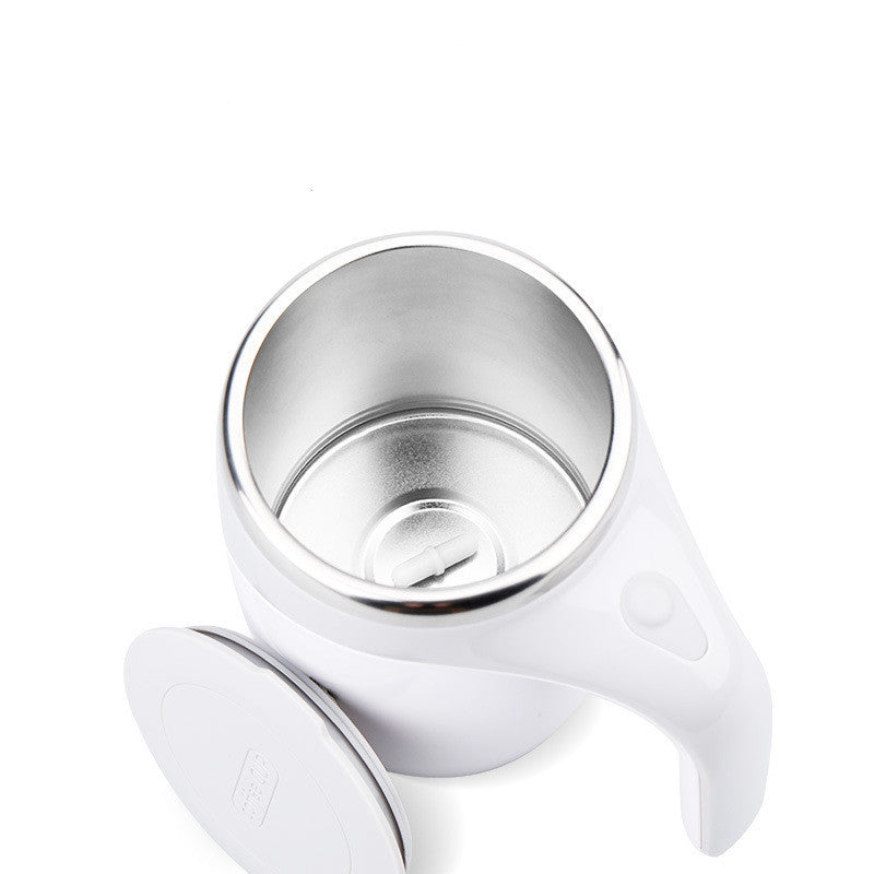Automatic Stirring Cup Coffee Cup High Value Electric Stirring Cup Lazy Milkshake Rotating Magnetic Water Cup Rechargeable Model
