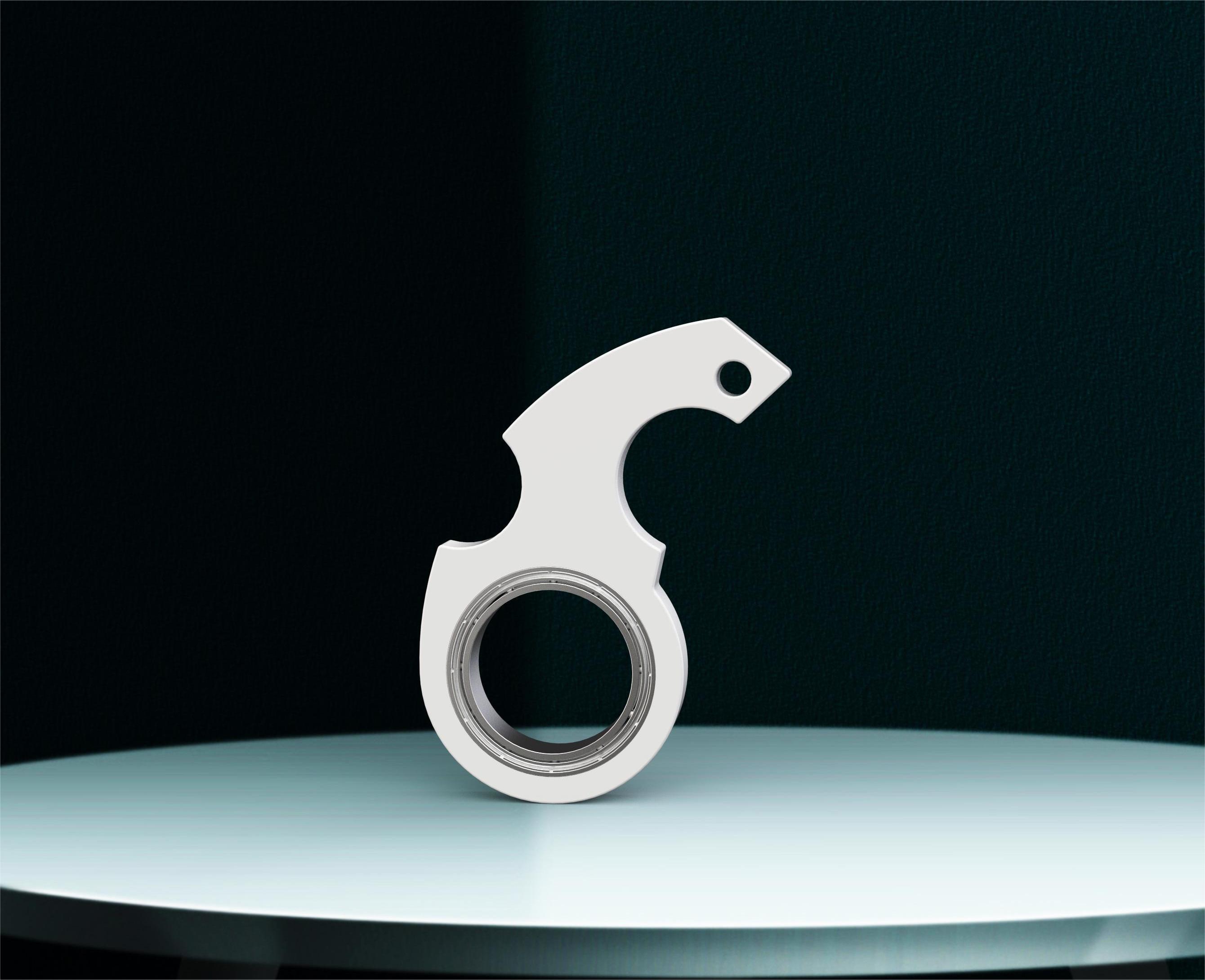 Creative Fidget Spinner Toy Keychain Hand Spinner Anti-Anxiety Toy Relieves Stress