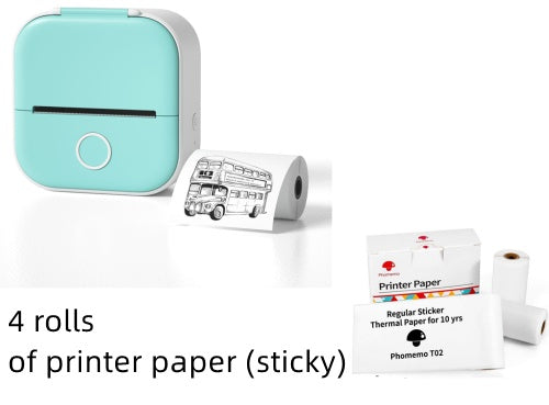 Portable Mini Thermal Label Bluetooth-compatible Mini Label Printer