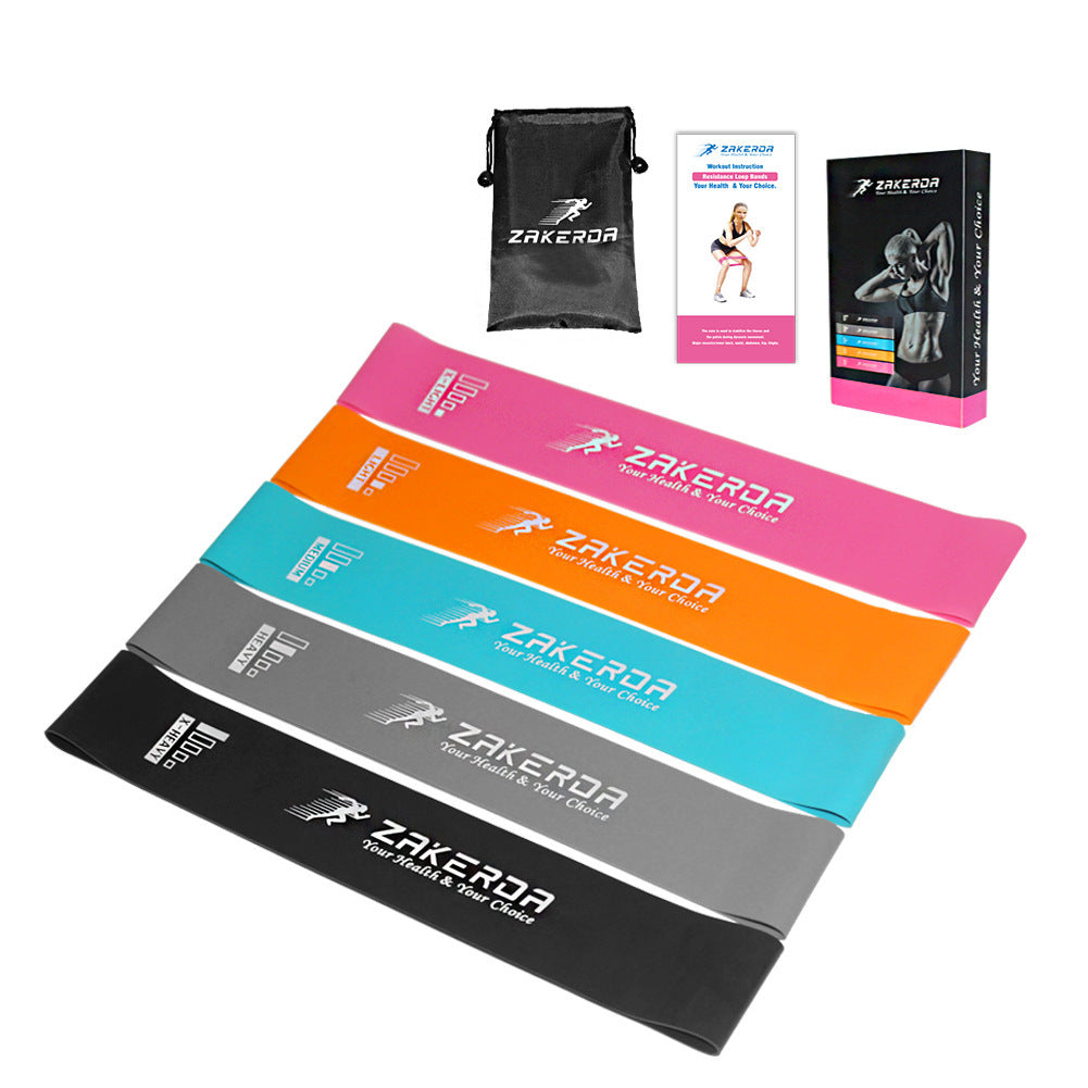 Yoga Resistance Rubber Bands Indoor Outdoor Fitness Equipment Pilates Sport Training Workout Elastic Bands