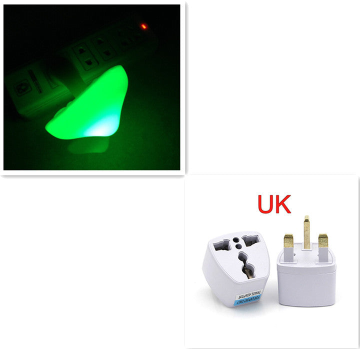 LED Night Light Mushroom Wall Socket Lamp Plug