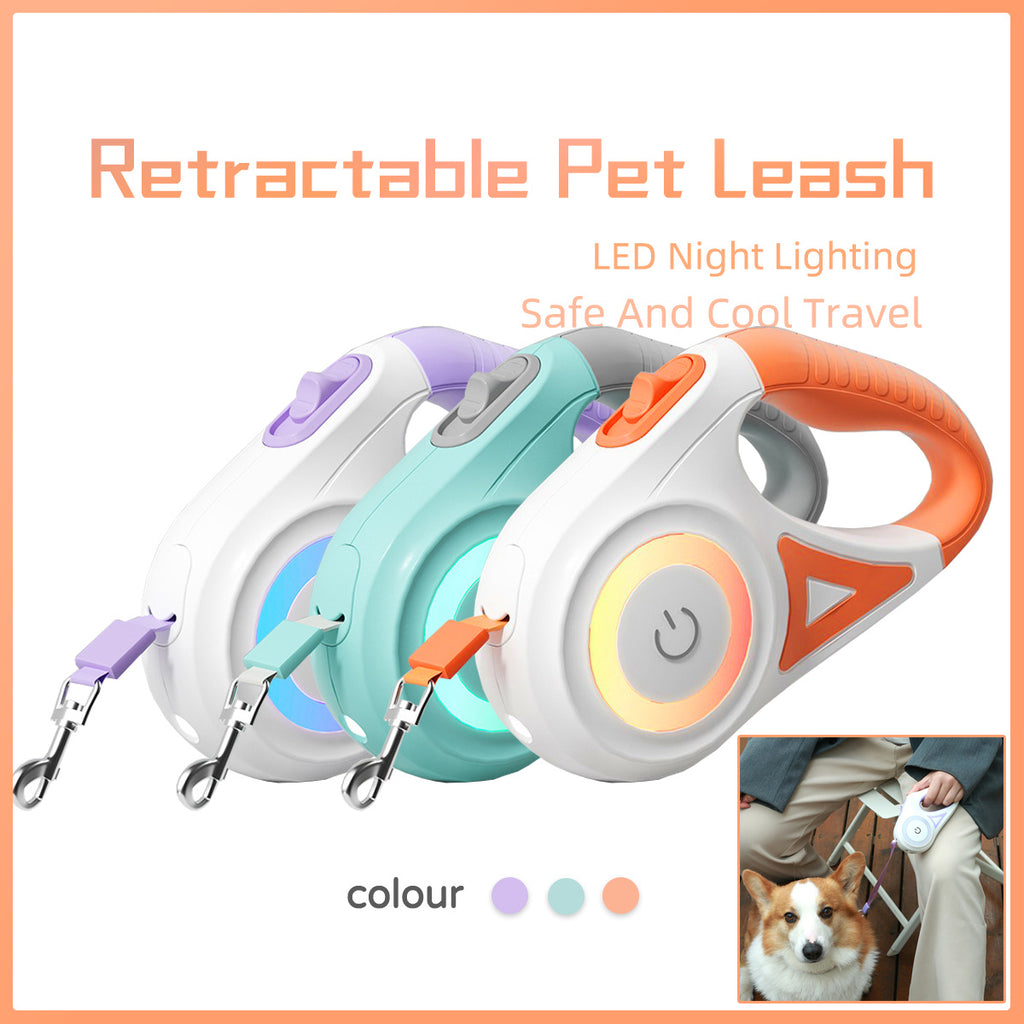 Dog Leash Retractable Automatic Pet Dog Cat Traction Rope