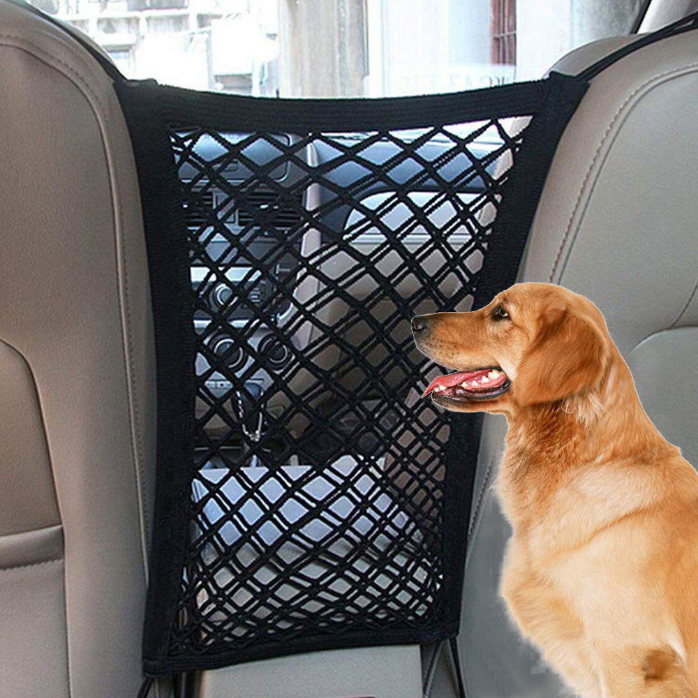 Elastic Car Pet Fence Dog Safety Isolation Net Children Travel Isolation Barrier Mesh