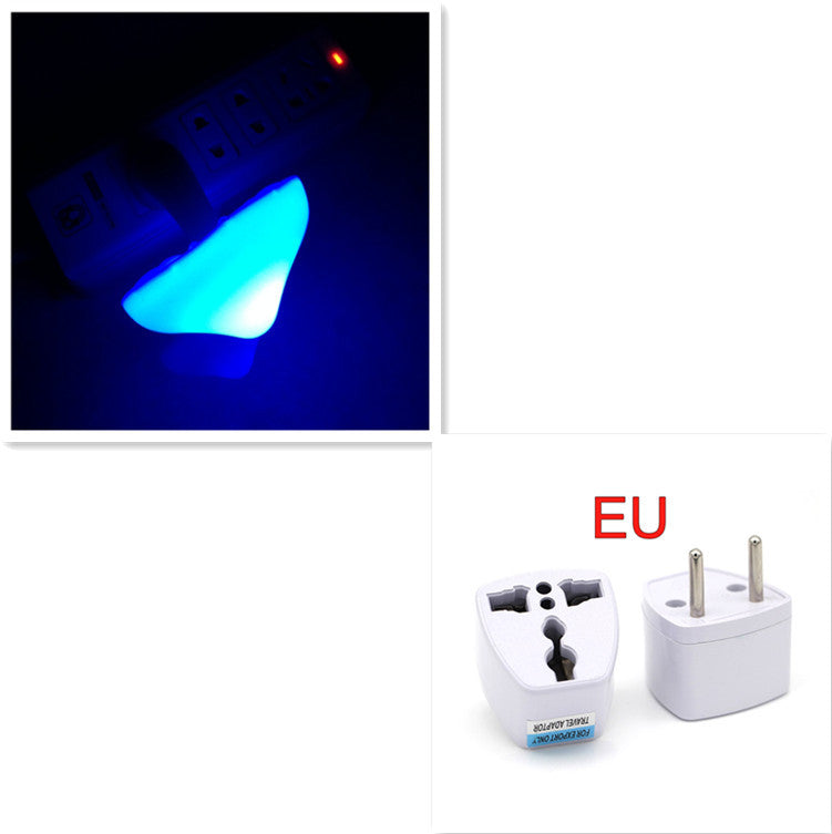 LED Night Light Mushroom Wall Socket Lamp Plug