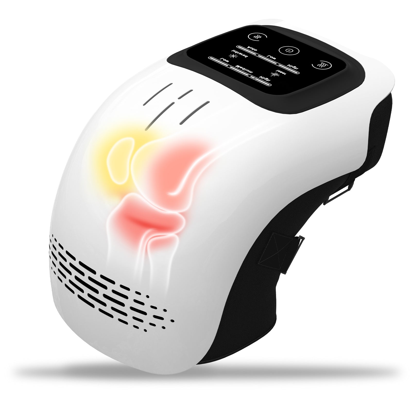 Intelligent Home Use Electric Heating Knee Massager Rechargeable Pain Relief Infrared Laser Vibration