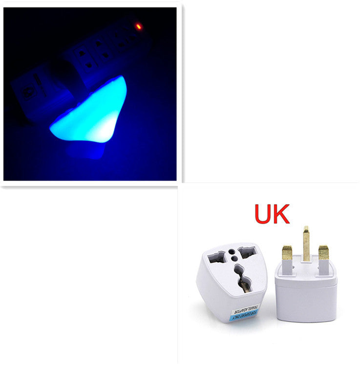 LED Night Light Mushroom Wall Socket Lamp Plug