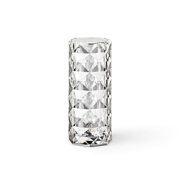 Nordic Crystal Lamp USB Table Lamps Bedroom Diamond Night Light