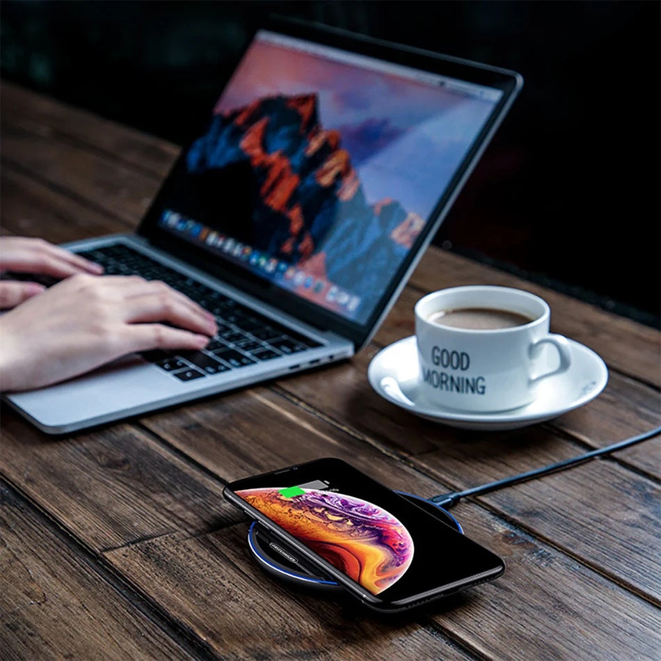Wireless Charger with Fast Charging For iPhone and Android High Speed