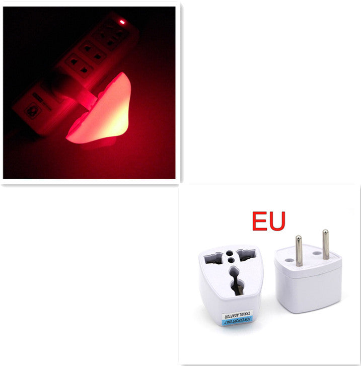 LED Night Light Mushroom Wall Socket Lamp Plug