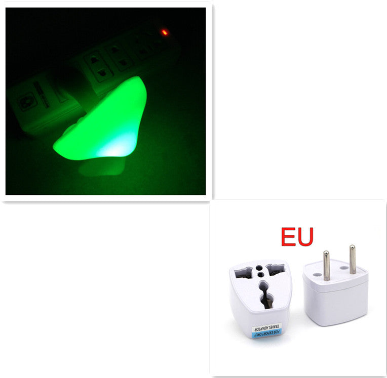LED Night Light Mushroom Wall Socket Lamp Plug