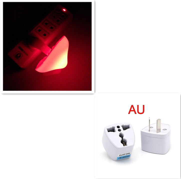 LED Night Light Mushroom Wall Socket Lamp Plug