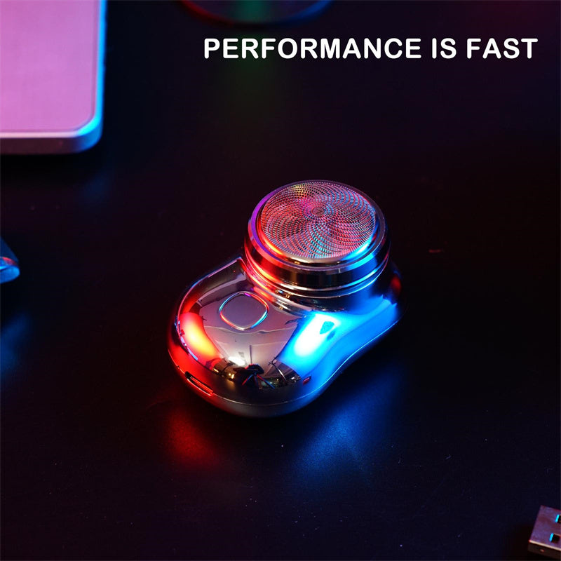 Mini Face Shavers Rechargeable USB Electric Shaver Wet & Dry Painless Small Size Machine Shaving For Men