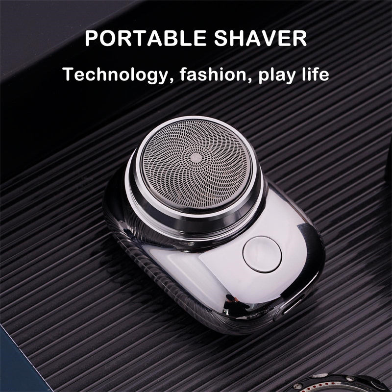 Mini Face Shavers Rechargeable USB Electric Shaver Wet & Dry Painless Small Size Machine Shaving For Men