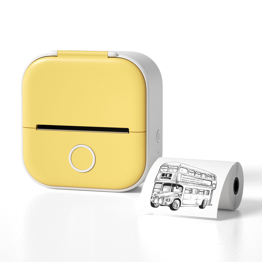 Portable Mini Thermal Label Bluetooth-compatible Mini Label Printer