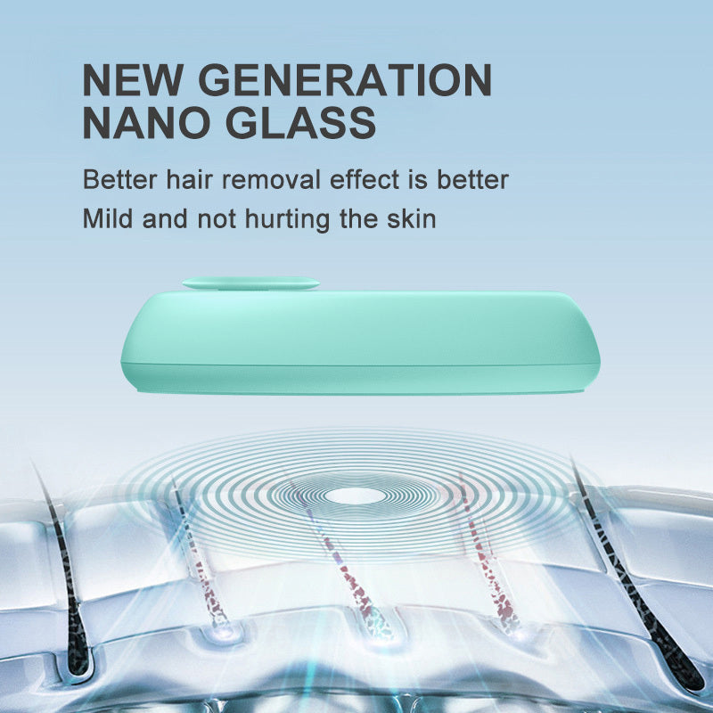 Crystal Hair Removal Magic  for Women And Men Physical Exfoliating Tool Painless Hair Eraser Removal Tool For Legs Back Arms