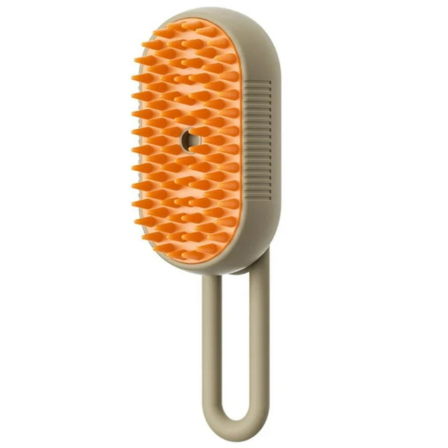 Cat Steam Brush Steamy Dog Brush 3 In 1 Electric Spray Pet Grooming Comb Hair Removal